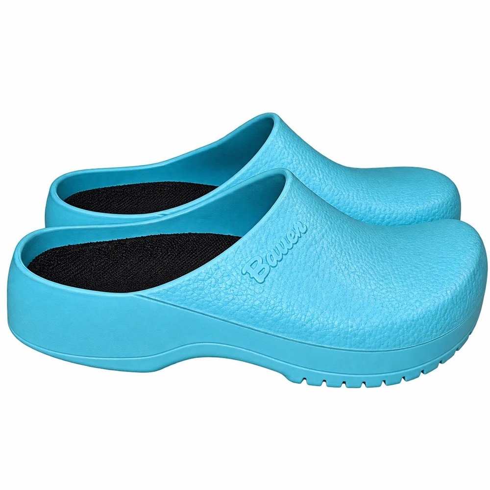 Birkenstock Super Birki Ciel Light Blue Clogs Women's 38 US 7-7.5 Slip Resistant